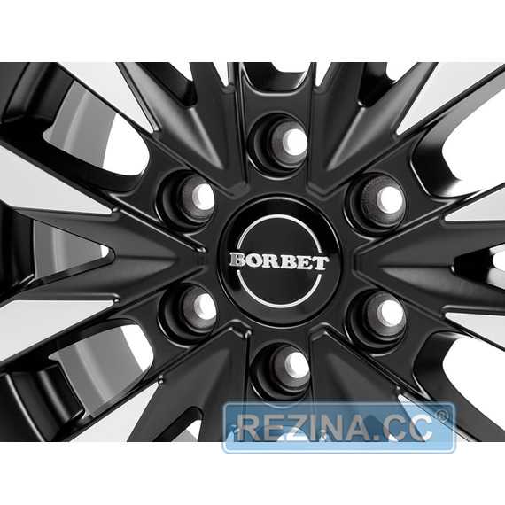 Легковой диск BORBET CW6 Black Polished Matt - rezina.cc