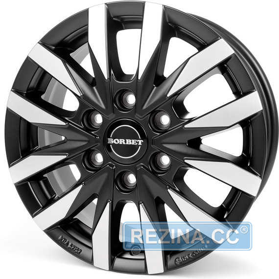 Легковой диск BORBET CW6 Black Polished Matt - rezina.cc