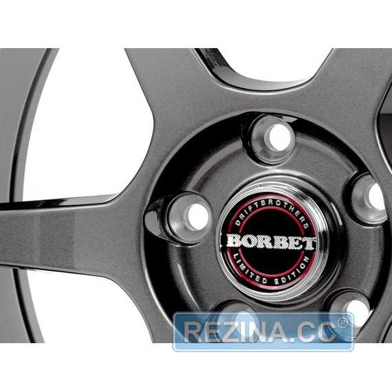 Купить Легковой диск BORBET DB8GT Graphite Rim Polished R18 W8.5 PCD5x108 ET40 DIA72.6