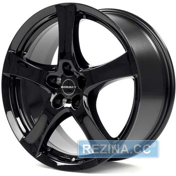 Купити Легковой диск BORBET F Black Glossy R16 W6.5 PCD5x112 ET38 DIA72.6
