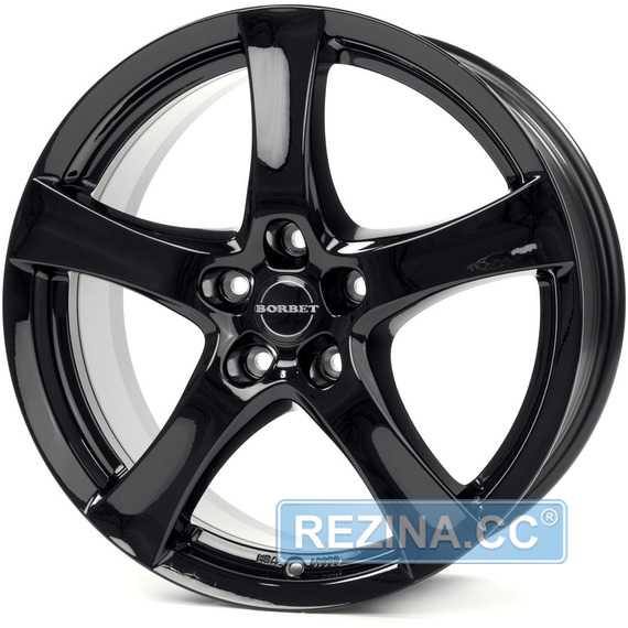 Купити Легковой диск BORBET F Black Glossy R16 W6.5 PCD5x114.3 ET50 DIA72.6