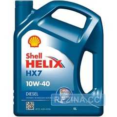 Купить Моторное масло SHELL Helix HX7 10W-40 (5л)