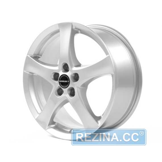 Купити Легковий диск BORBET F BRILLIANT SILVER R17 W7 PCD5x112 ET40 DIA57.06
