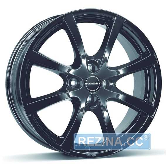 Купити Легковий диск BORBET LV4 BLACK GLOSSY R16 W7 PCD4x100 ET38 DIA64