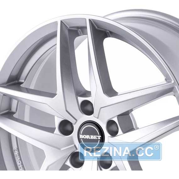 Купити Легковий диск BORBET Z CRYSTAL SILVER R17 W7.5 PCD5x112 ET36 DIA66.5