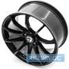 Купити Легковий диск TOMASON TN1 GLOSSY BLACK RIM POLISHED R19 W8.5 PCD5x108 ET40 DIA72.6