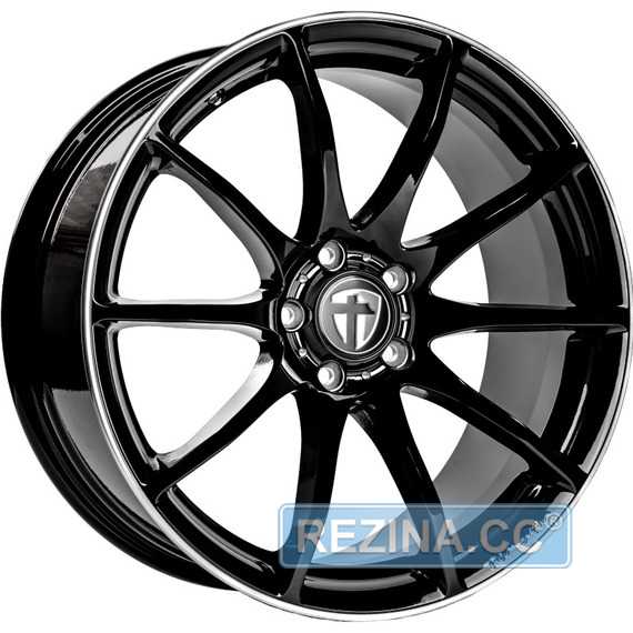 Купити Легковий диск TOMASON TN1 GLOSSY BLACK RIM POLISHED R19 W8.5 PCD5x112 ET30 DIA72.6