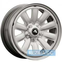 Купити Легковий диск ALST (KFZ) HYBRIDRAD 130004 SILVER R16 W6.5 PCD5X112 ET41 DIA57