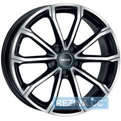 Купить Легковой диск MAK DAVINCI BLACK MIRROR R17 W7 PCD5x114.3 ET35 DIA66.1