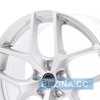 Купити Легковий диск BORBET Y CRYSTAL SILVER R16 W7 PCD5x105 ET38 DIA56.6
