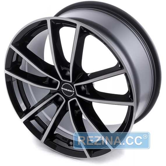 Купити Легковий диск BORBET W BLACK POLISHED GLOSSY R18 W8 PCD5x114.3 ET40 DIA72.5