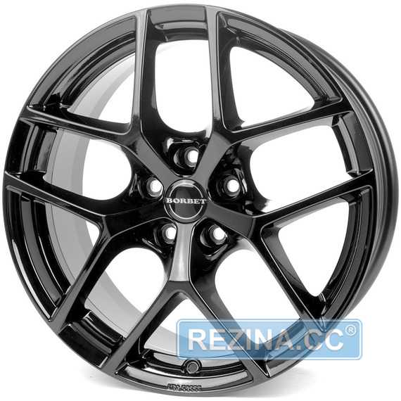 Купити Легковий диск BORBET Y BLACK GLOSSY R16 W7 PCD5x112 ET38 DIA66.5