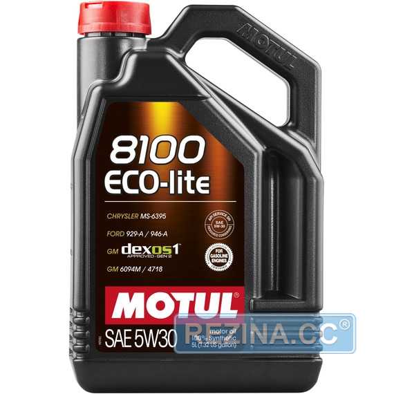 Моторное масло MOTUL 8100 ECO-lite 5W-30 - rezina.cc