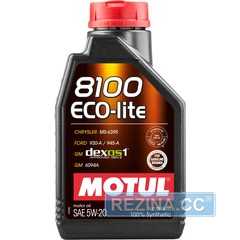 Купить Моторное масло MOTUL 8100 ECO-lite 5W-20 (1 литр) 841411/109102