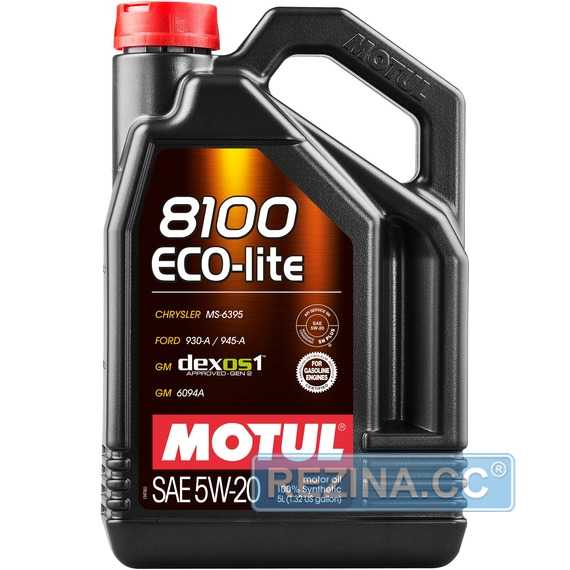 Моторное масло MOTUL 8100 ECO-lite 5W-20 - rezina.cc