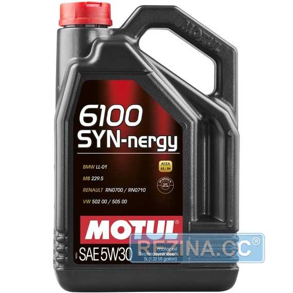 Моторное масло MOTUL 6100 SYN-nergy 5W-30 - rezina.cc