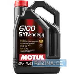 Купити Моторнa оливa MOTUL 6100 SYN-nergy 5W-40 (4 літри) 368350/107978