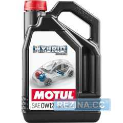 Моторное масло MOTUL Hybrid 0W-12 - rezina.cc