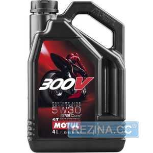 Купить Моторное масло MOTUL 300V 4T Factory Line Road Racing 5W-30 (4 литра) 835941/104111