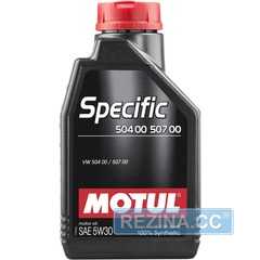 Купить Моторное масло MOTUL Specific 504 00 507 00 5W-30 (1 литр) 838711/106374