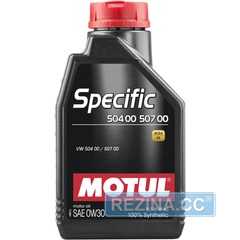 Купити Моторнa оливa MOTUL Specific 504 00 507 00 0W-30 (1 літр) 838611/107049