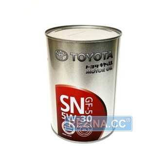 Купить Моторное масло TOYOTA MOTOR OIL 5W-30 SN (1л)