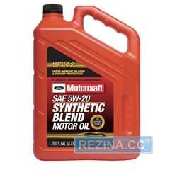 Купить Моторное масло MOTOCRAFT SAE SYNTHETIC BLEND MOTOR OIL 5W-20 (5л)