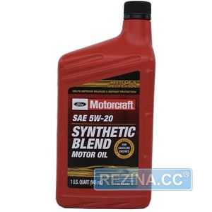 Купить Моторное масло MOTOCRAFT SAE SYNTHETIC BLEND MOTOR OIL 5W-20 (1л)