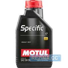 Купити Моторна олива MOTUL Specific 17 5W-30 (1 літр) 102301 / 109840