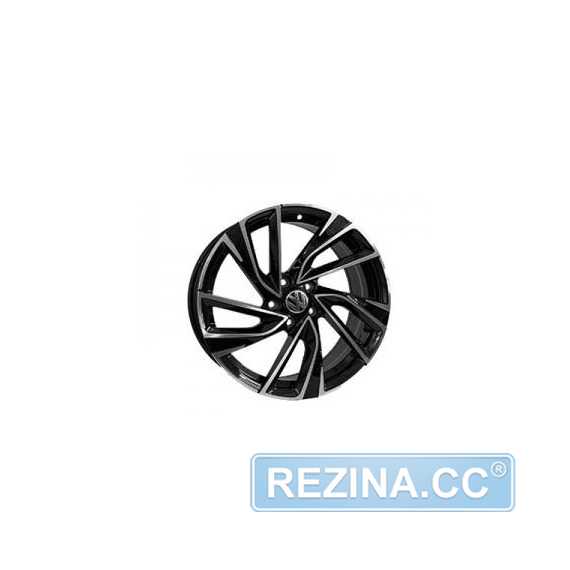 Купить Легковой диск REPLICA VV5498 Black Machine Face R17 W7.0 PCD5x112 ET36 DIA57.1