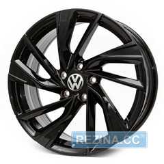Купити Легковий диск REPLICA Volkswagen R611 Gloss Black R17 W7 PCD5x112 ET45 DIA57.1
