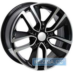 Купити Легковий диск REPLICA RN5218 Black Machine Face R18 W8.0 PCD5x114.3 ET45 DIA73.1