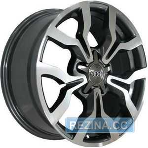 Купити Легковий диск REPLICA A60 Black Machine Face R18 W8.0 PCD5x112 ET35 DIA66.56