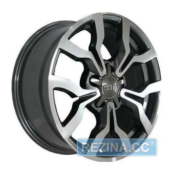 Купити Легковий диск REPLICA A60 Black Machine Face R18 W8.0 PCD5x112 ET35 DIA66.56