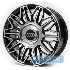 Купить Легковой диск REPLICA Audi RX635 Gloss Black R17 W7.5 PCD5x112 ET38 DIA66.6