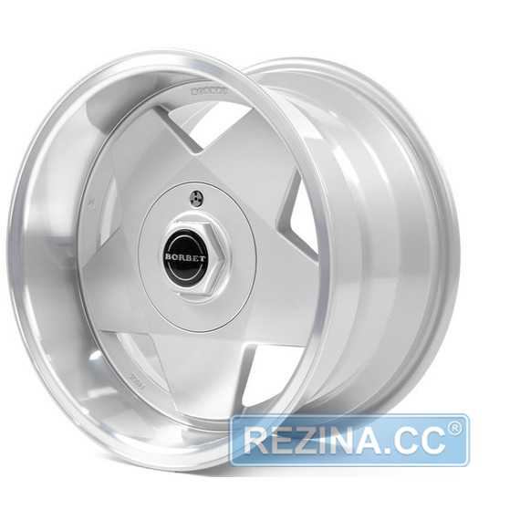 Купить BORBET A Silver Polished R16 W7.5 PCD5x112 ET20HUB66.6