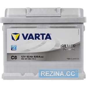 Купить Аккумулятор VARTA Silver Dynamic (C6) 6СТ-52 R plus 552401052