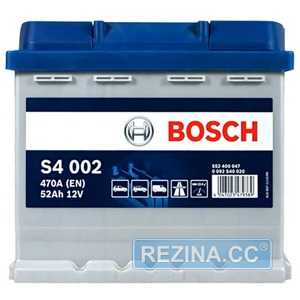 Купить Аккумулятор BOSCH (S40 020) (L1) 52Ah 470A R Plus
