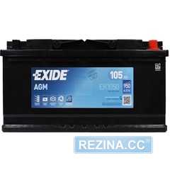 Купить Аккумулятор EXIDE Start-Stop AGM (EK1050) 6СТ-105 R+ (L6)