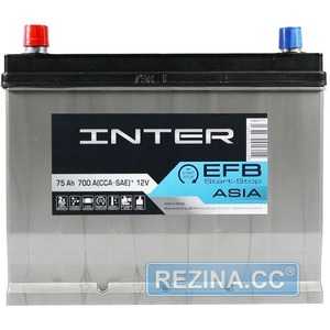 Купить Аккумулятор INTER EFB Premium Asia 6СТ-75 R+ EFB (D26)