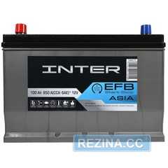 Купить Аккумулятор INTER EFB Premium Asia 6СТ-100 R+ EFB (D31)