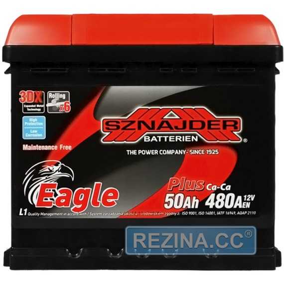 Купить Аккумулятор SZNAJDER Plus 6СТ-50 R+ (L1) (550 95)