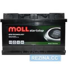 Купити Аккумулятор MOLL EFB 6СТ-74 R+ (L3)