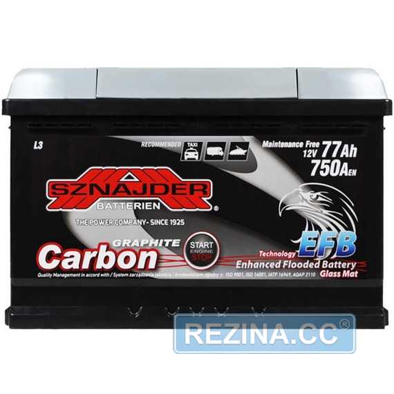 Аккумулятор SZNAJDER Carbon Start Stop EFB - rezina.cc
