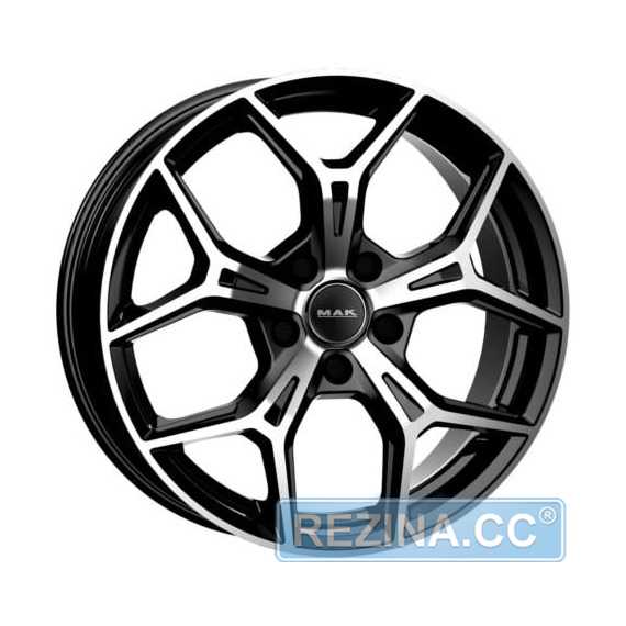 Купить Легковой диск MAK Gravel Black Mirror R17 W7.5 PCD6x130 ET55 DIA84.1