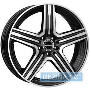 Купить Легковой диск MAK Lewis Black Mirror R20 W8 PCD5x112 ET30 DIA66.6