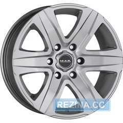 Купити Легковий диск MAK STONE6 SILVER R18 W8 PCD6x139.7 ET15 DIA106.1