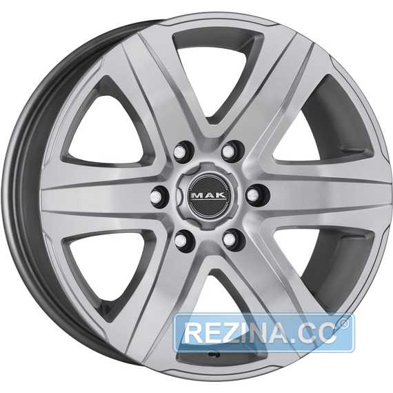 Купити Легковий диск MAK STONE6 SILVER R18 W8 PCD6x139.7 ET15 DIA106.1