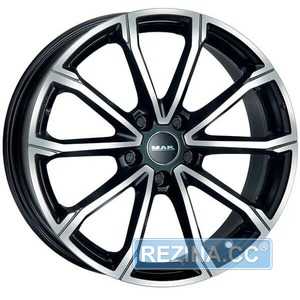 Купити Легковий диск MAK DAVINCI BLACK MIRROR R16 W6.5 PCD5x114.3 ET45 DIA60.1