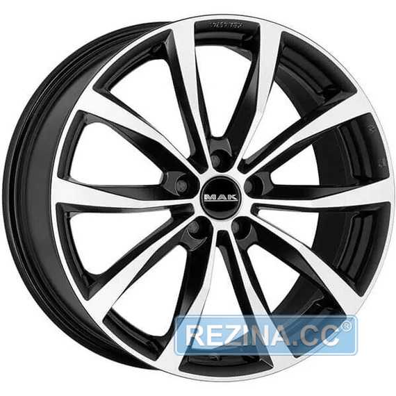 Купити Легковий диск MAK WOLF BLACK MIRROR R18 W7.5 PCD5x114.3 ET40 DIA60.1